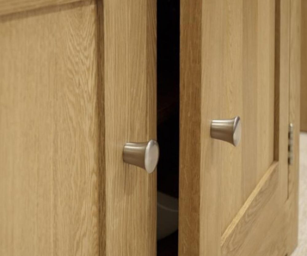Homestyle GB Torino Oak 2 Door Bookcase