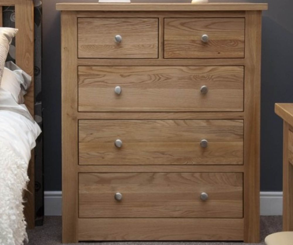 Homestyle GB Torino Oak 2+3 Drawer Chest