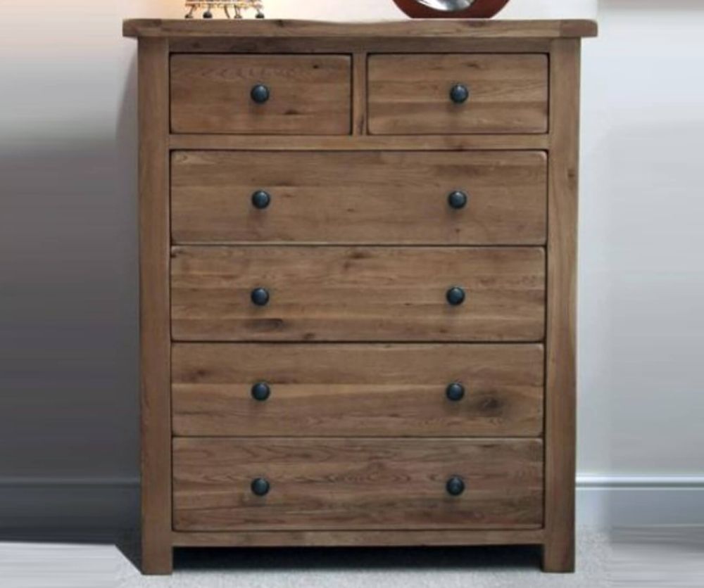 Homestyle GB Torino Oak 2+4 Drawer Chest