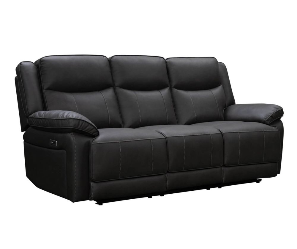Torino Pewter Grey Fabric Recliner 3+2+1 Sofa Set