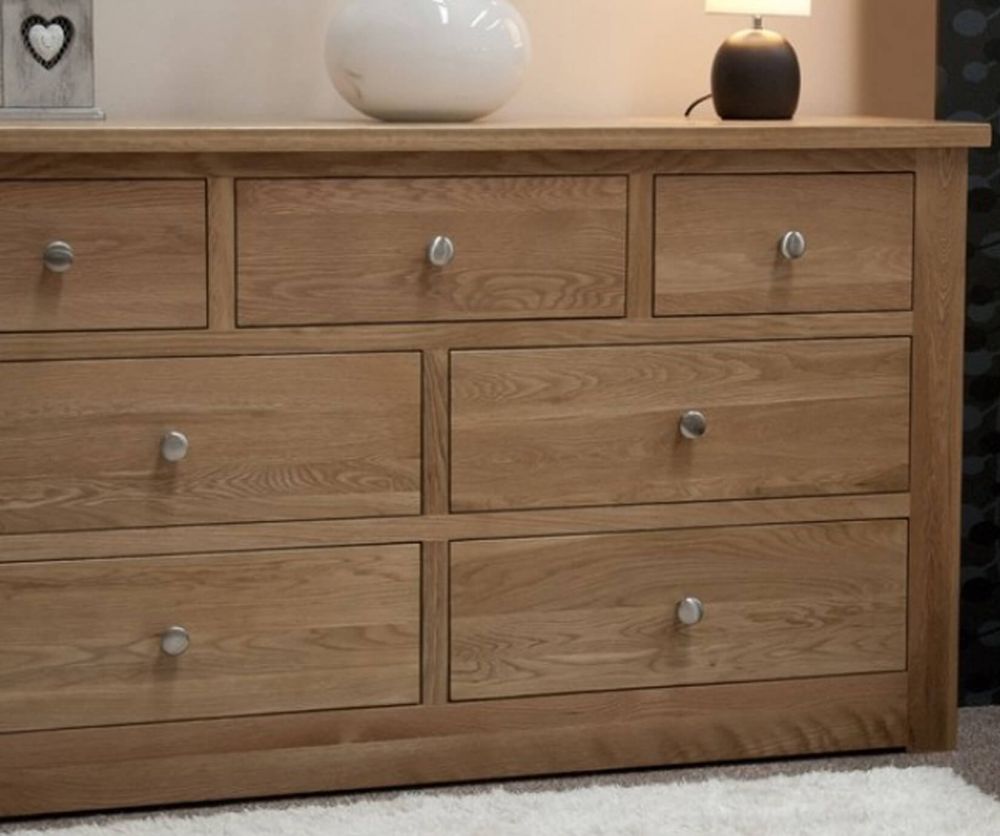 Homestyle GB Torino Oak 7 Drawer Chest