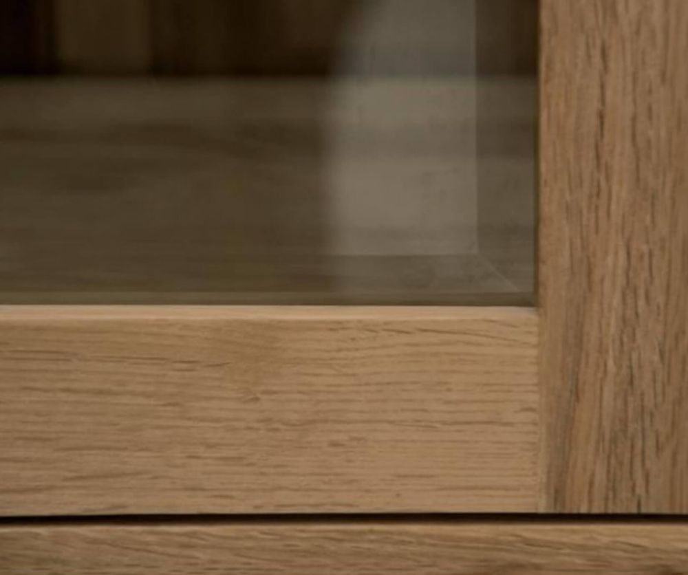 Homestyle GB Torino Oak Glass Display Unit