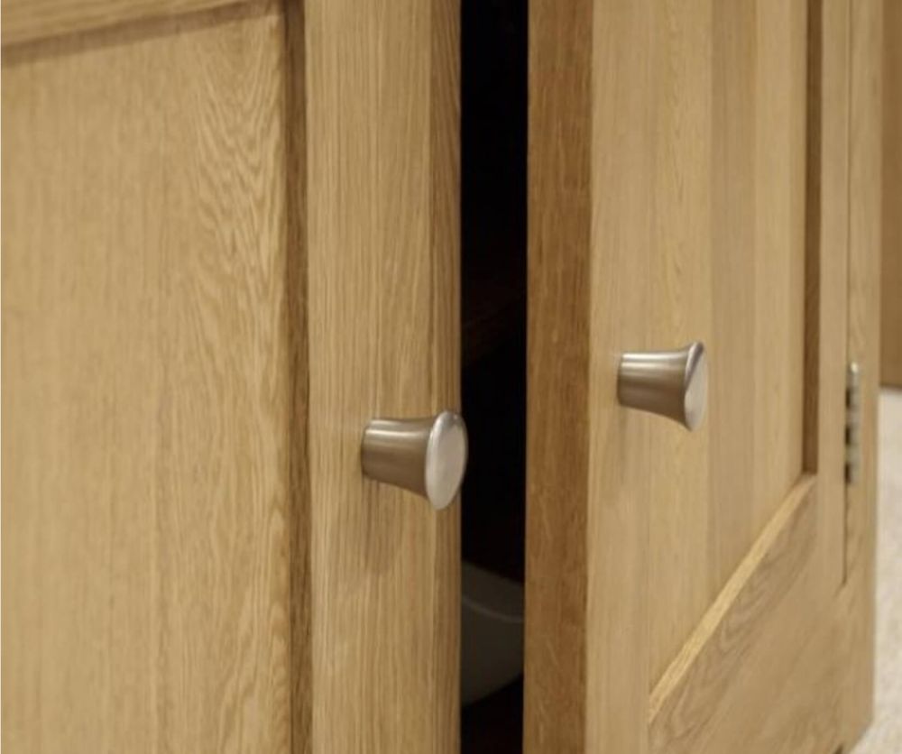 Homestyle GB Torino Oak Glass Display Unit