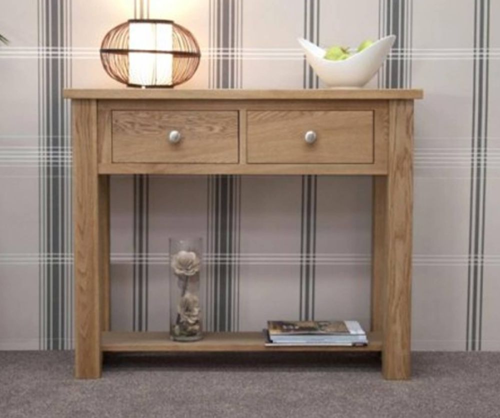 Homestyle GB Torino Oak Console Table