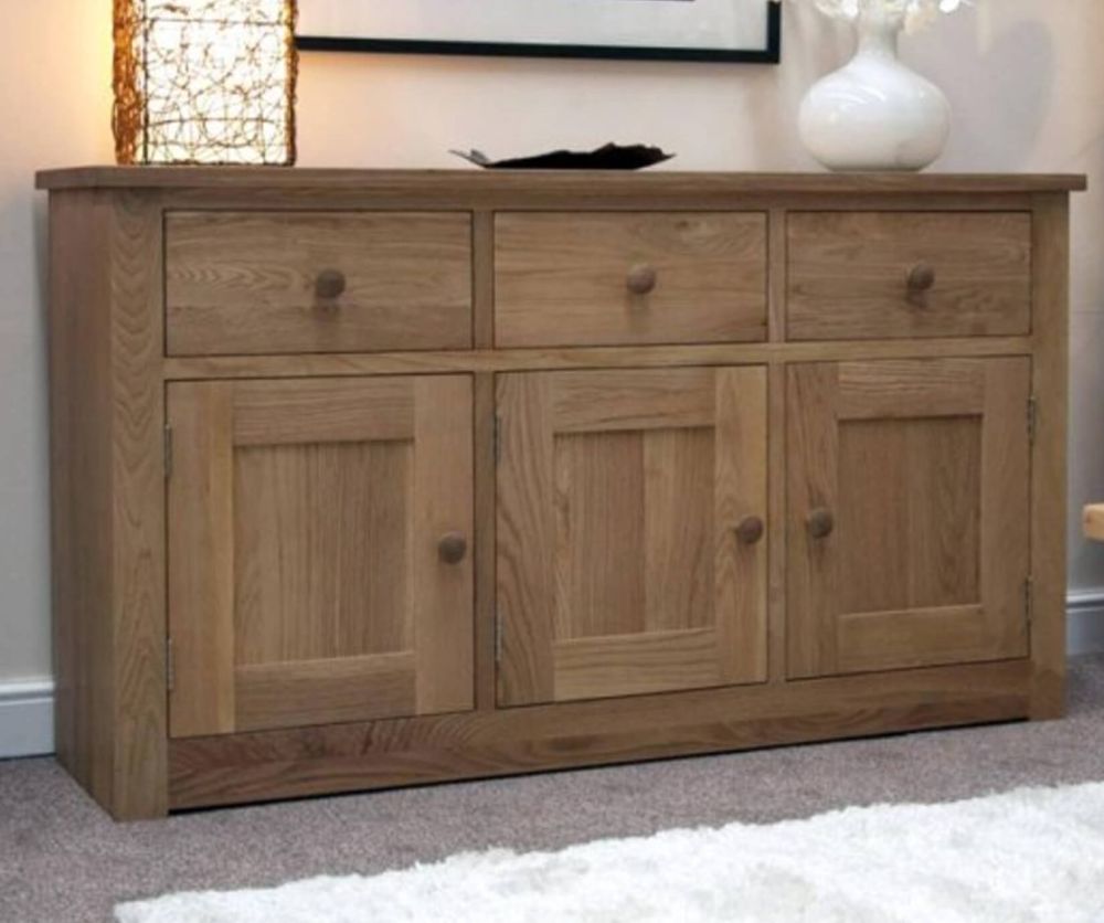 Homestyle GB Torino Oak Large Sideboard