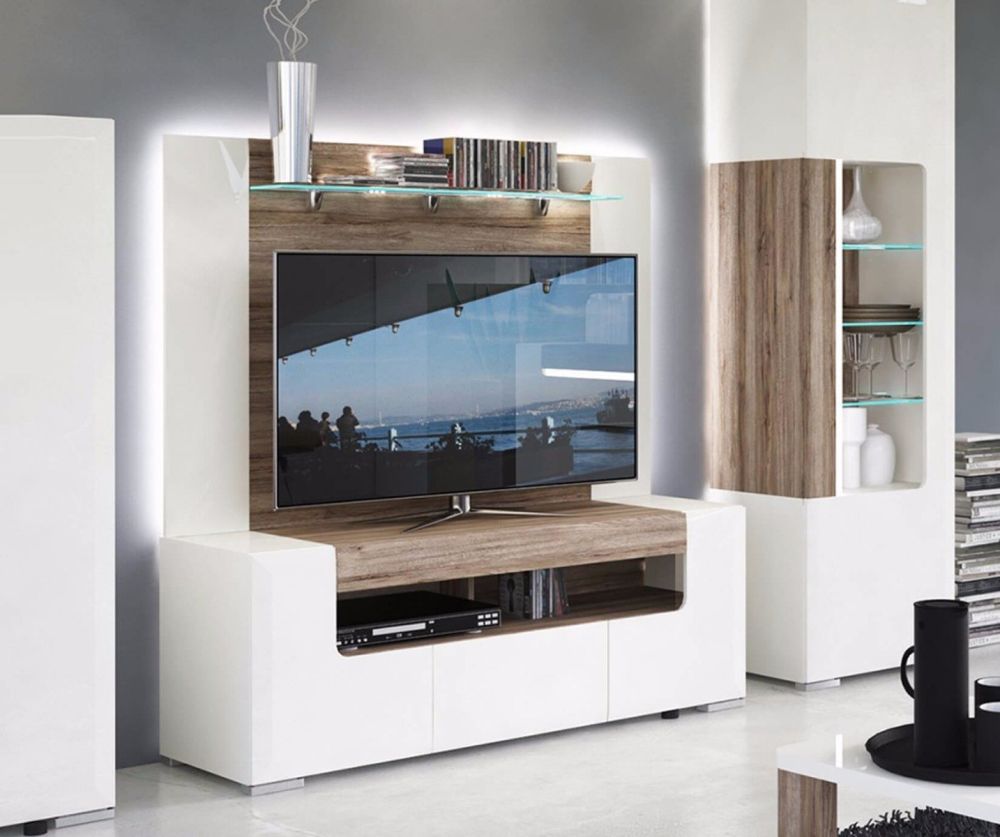 FTG Toronto 140cm Wide TV Cabinet