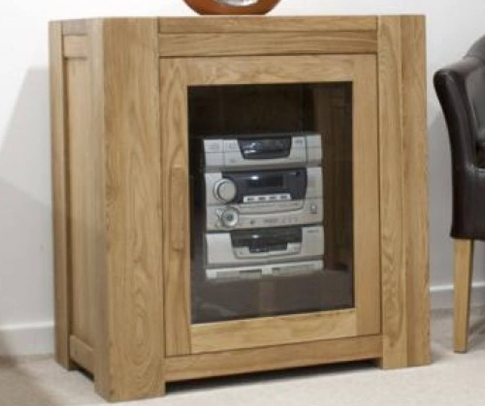 Homestyle GB Trend Oak HiFi Entertainment Cabinet