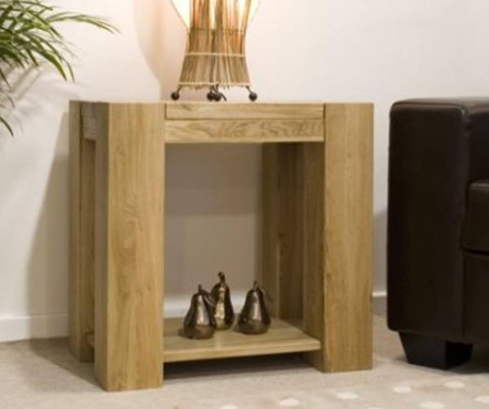 Homestyle GB Trend Oak Lamp Table