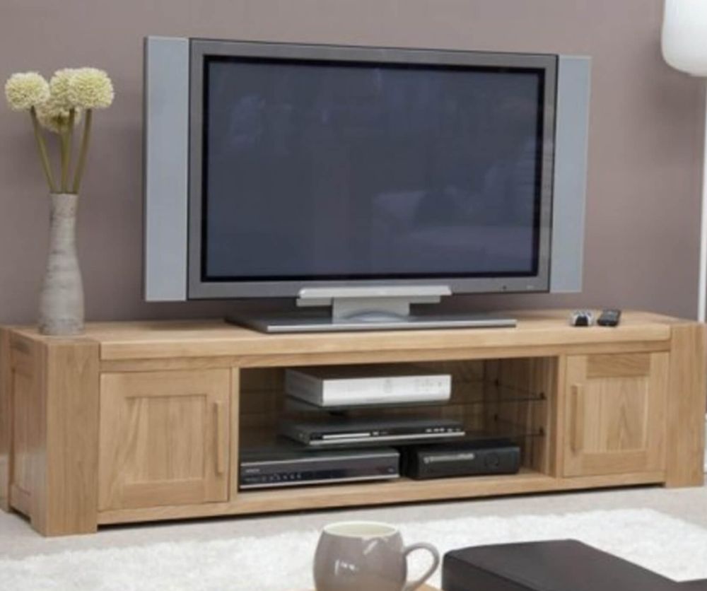 Homestyle GB Trend Oak Large TV Plasma Unit
