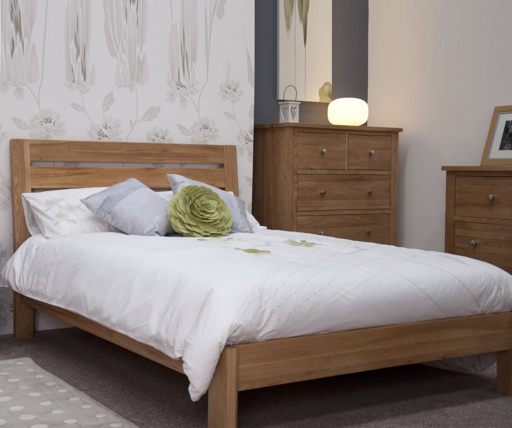 Homestyle GB Trend Oak Bed Frame