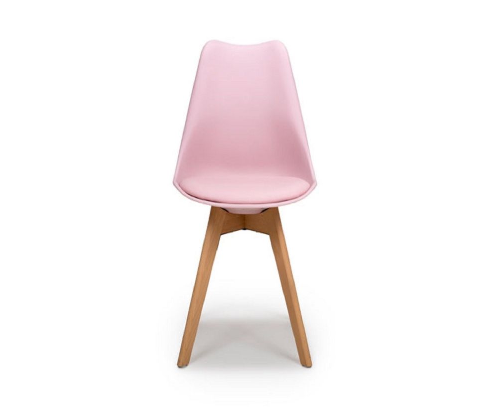 Furniture Link Urban Pink Swivel Office Chair(Set of 4) 
