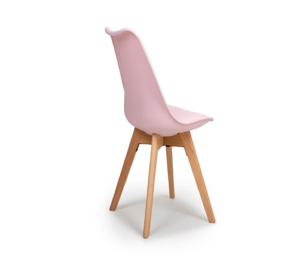Furniture Link Urban Pink Swivel Office Chair(Set of 4) 