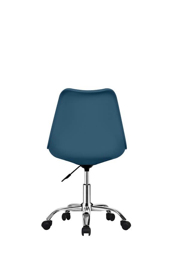 Furniture Link Urban Blue Swivel Chair in Pair