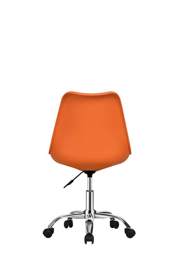 Furniture Link Urban Orange Swivel Chair in Pair