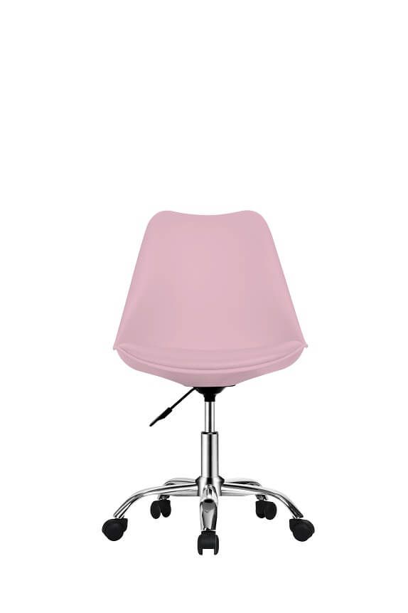 Furniture Link Urban Pink Swivel Chair in Pair