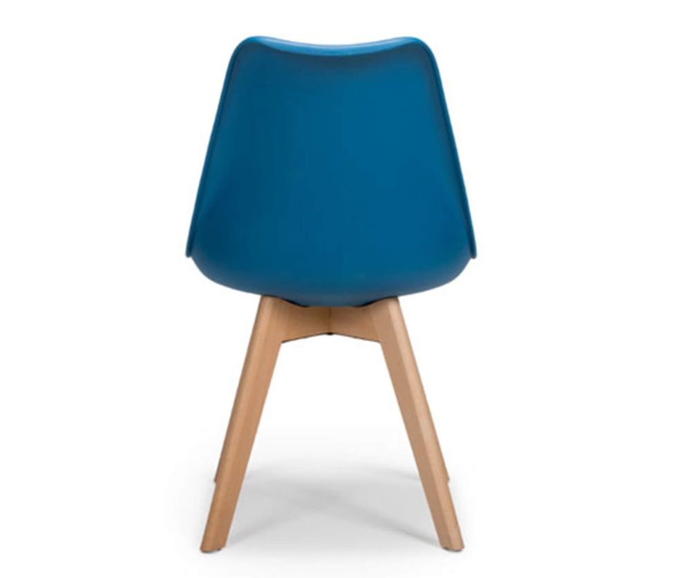 Furniture Link Urban Blue Dining Chair in Set of 4