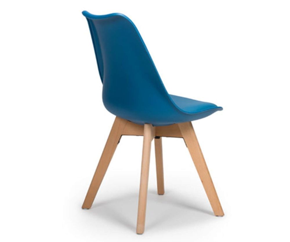 Furniture Link Urban Blue Dining Chair in Set of 4