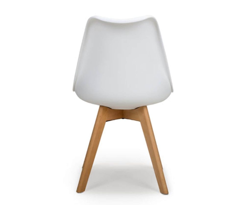 Furniture Link Urban White Dining Chair in Set of 4
