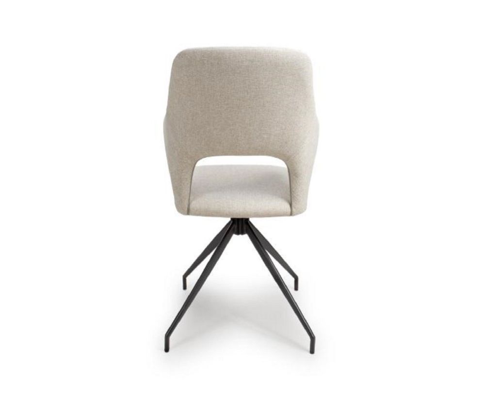 Furniture Link Velda Natural Dining Chair in Pair