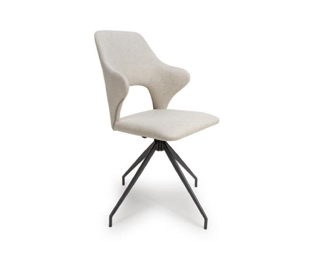 Furniture Link Velda Natural Dining Chair in Pair