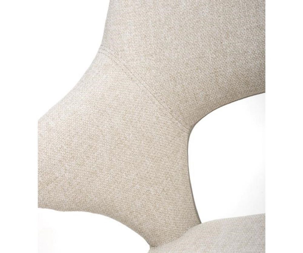 Furniture Link Velda Natural Dining Chair in Pair
