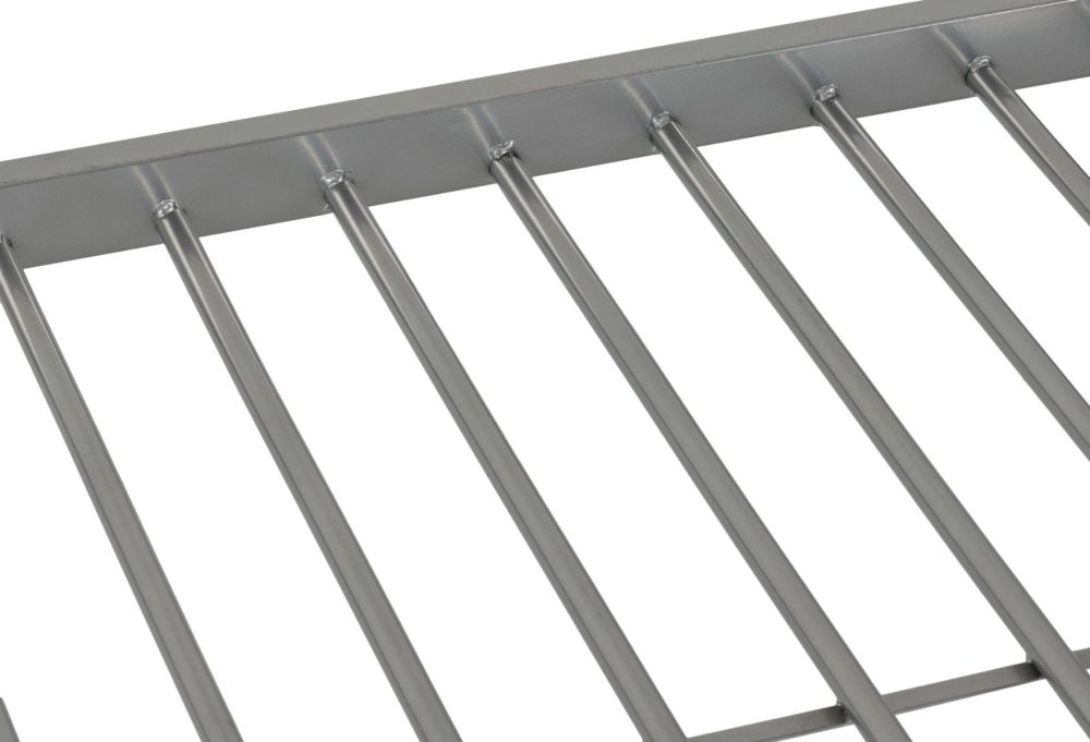 Seconique Furniture Ventura Silver Bunk Bed Frame