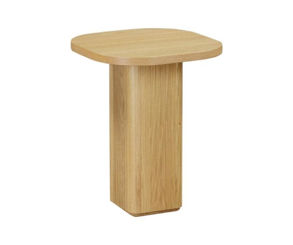 Furniture Link Vermont Oak Side Table