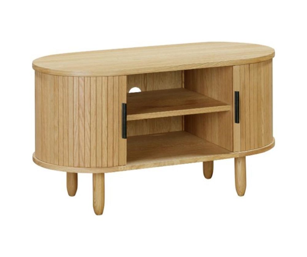 Furniture Link Vermont Oak TV Unit