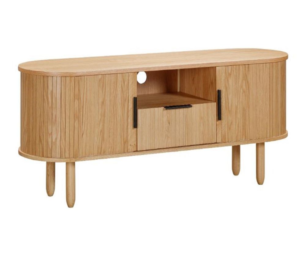 Furniture Link Vermont Oak Media Unit