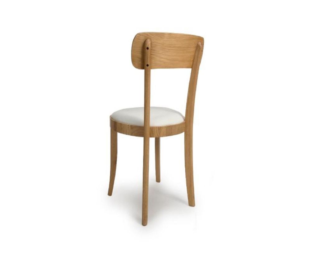Furniture Link Vermont Oak Dining Chair in Pair
