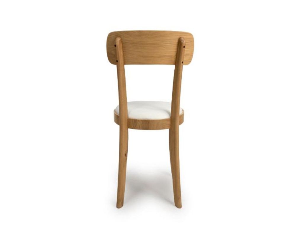 Furniture Link Vermont Oak Dining Chair in Pair