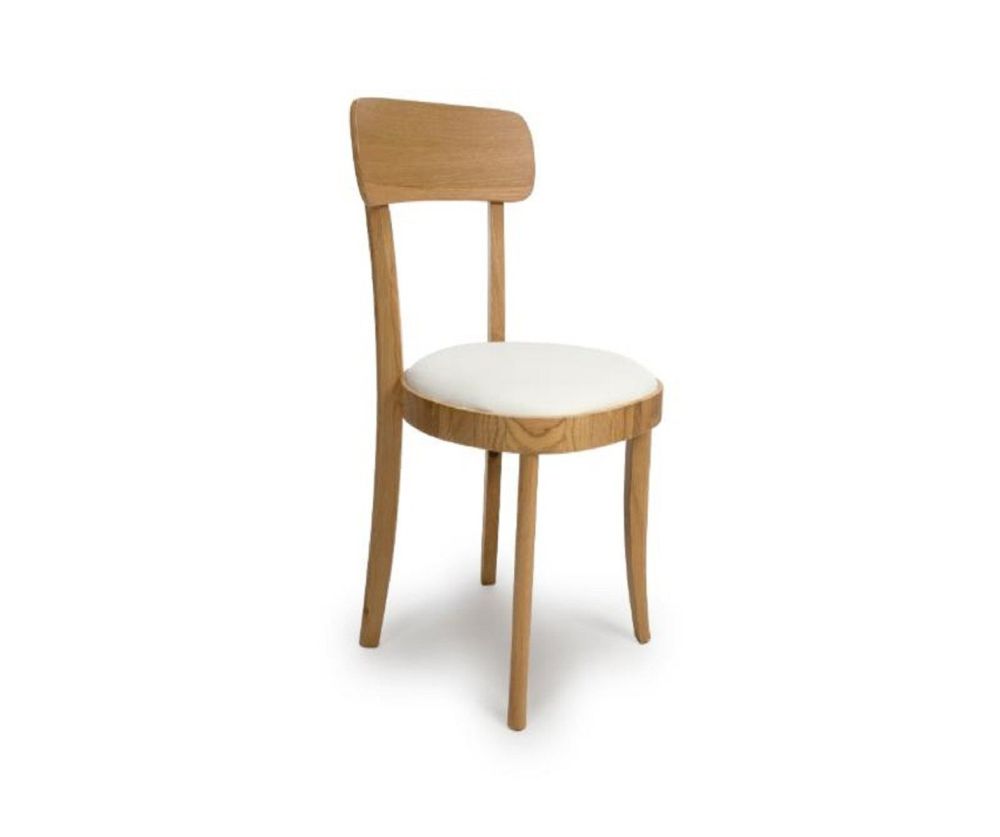 Furniture Link Vermont Oak Dining Chair in Pair