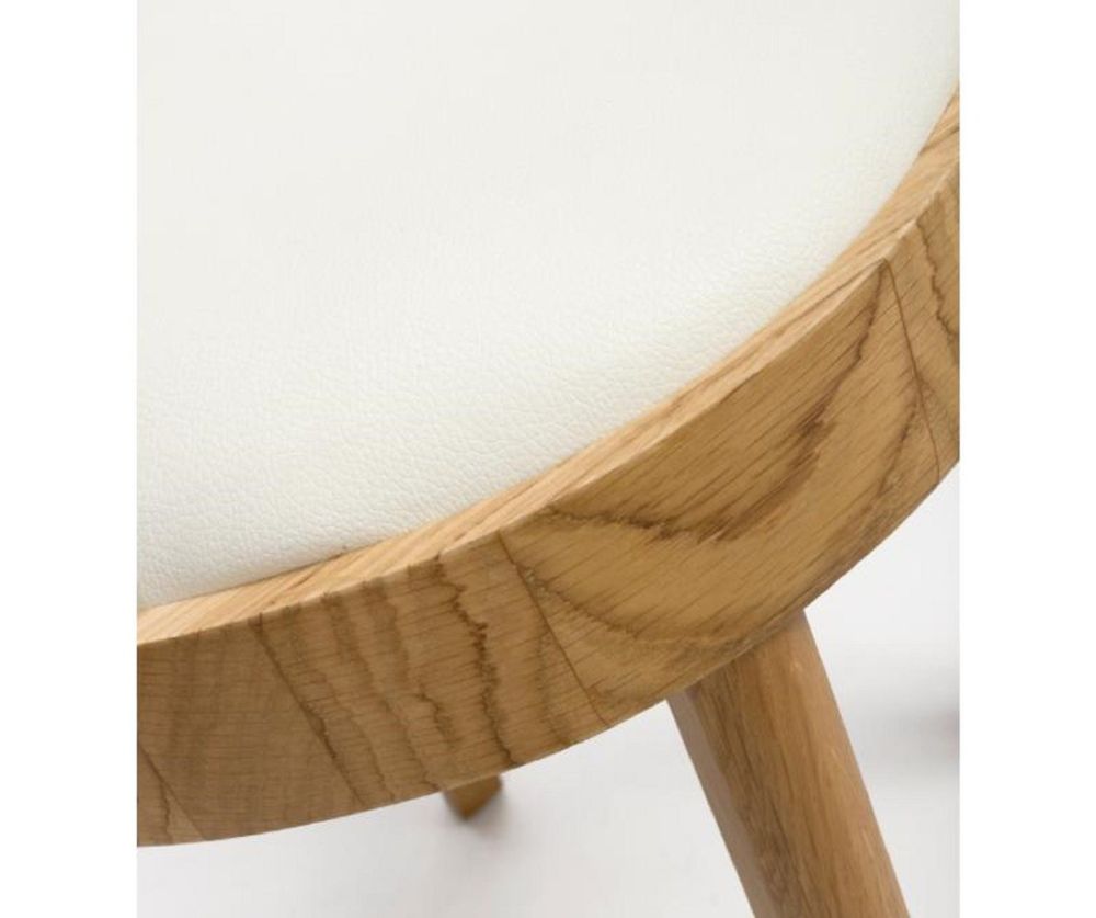 Furniture Link Vermont Oak Dining Chair in Pair