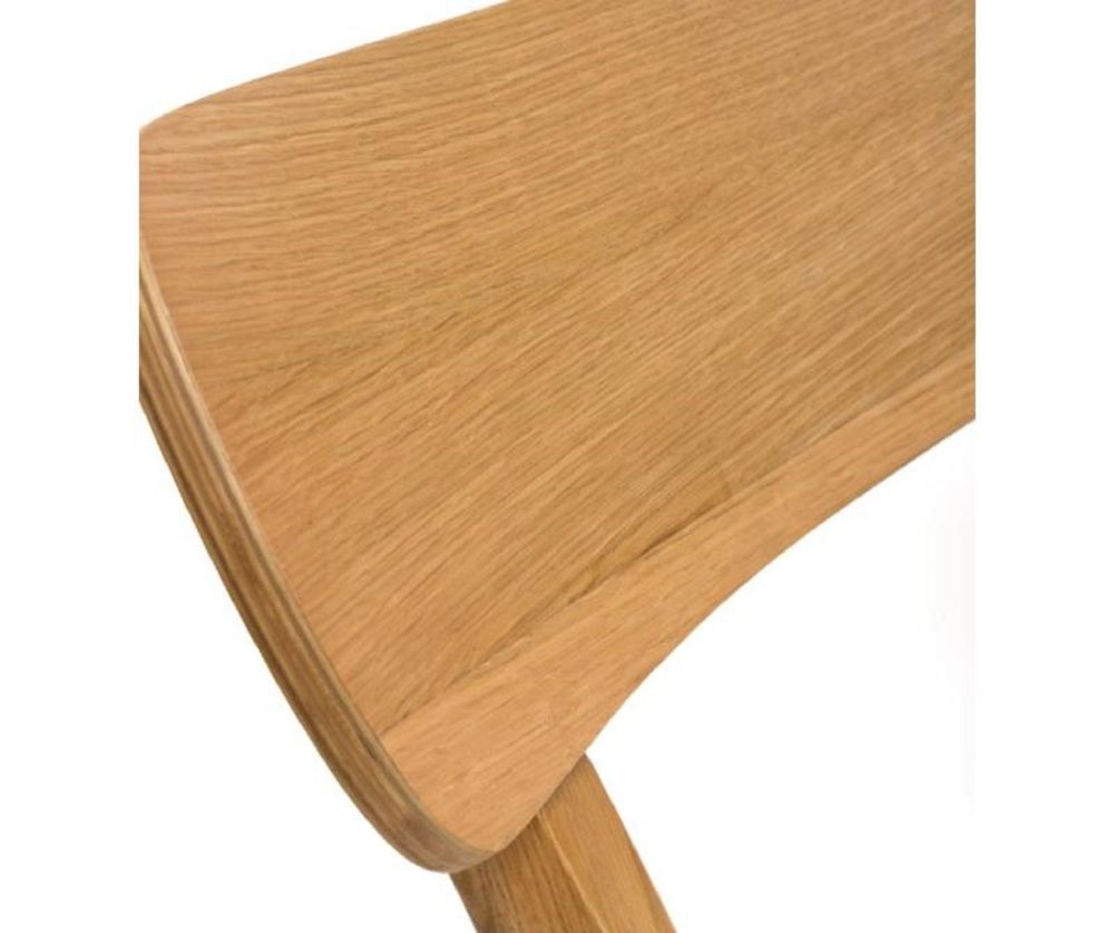 Furniture Link Vermont Oak Dining Chair in Pair