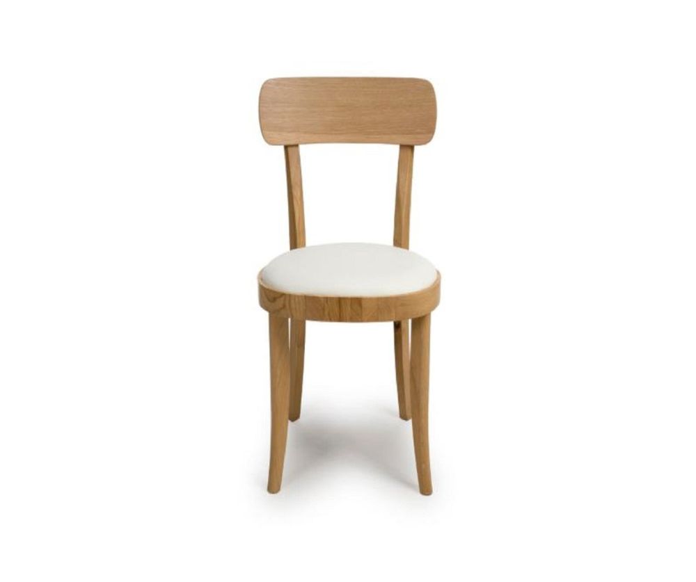 Furniture Link Vermont Oak Dining Chair in Pair