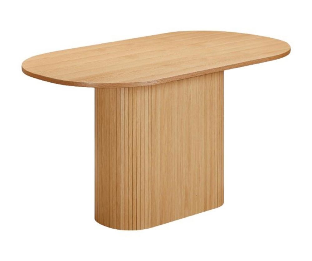 Furniture Link Vermont Oak Oval Dining Table
