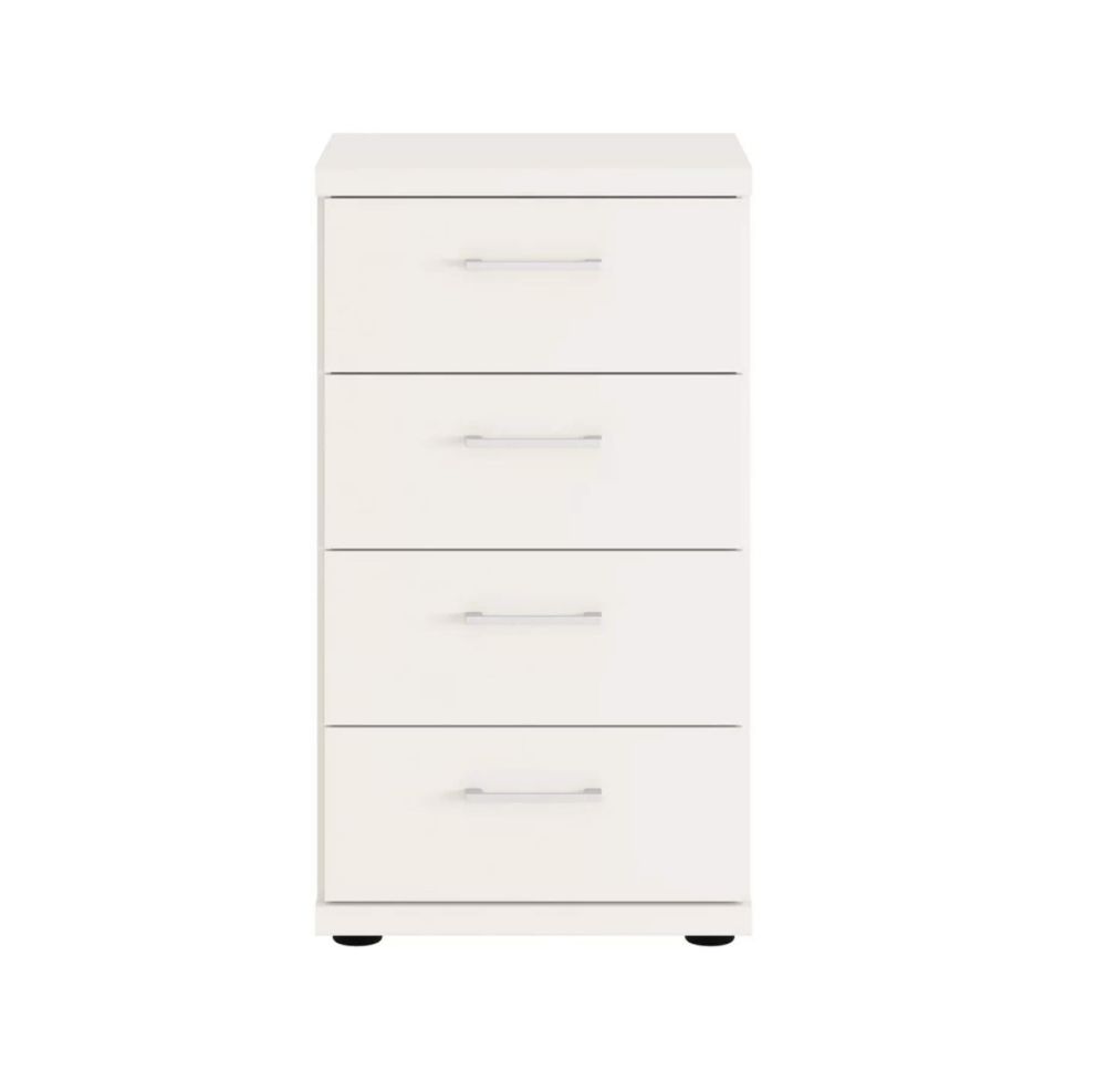 Wiemann Arco White 4 Drawer Chest