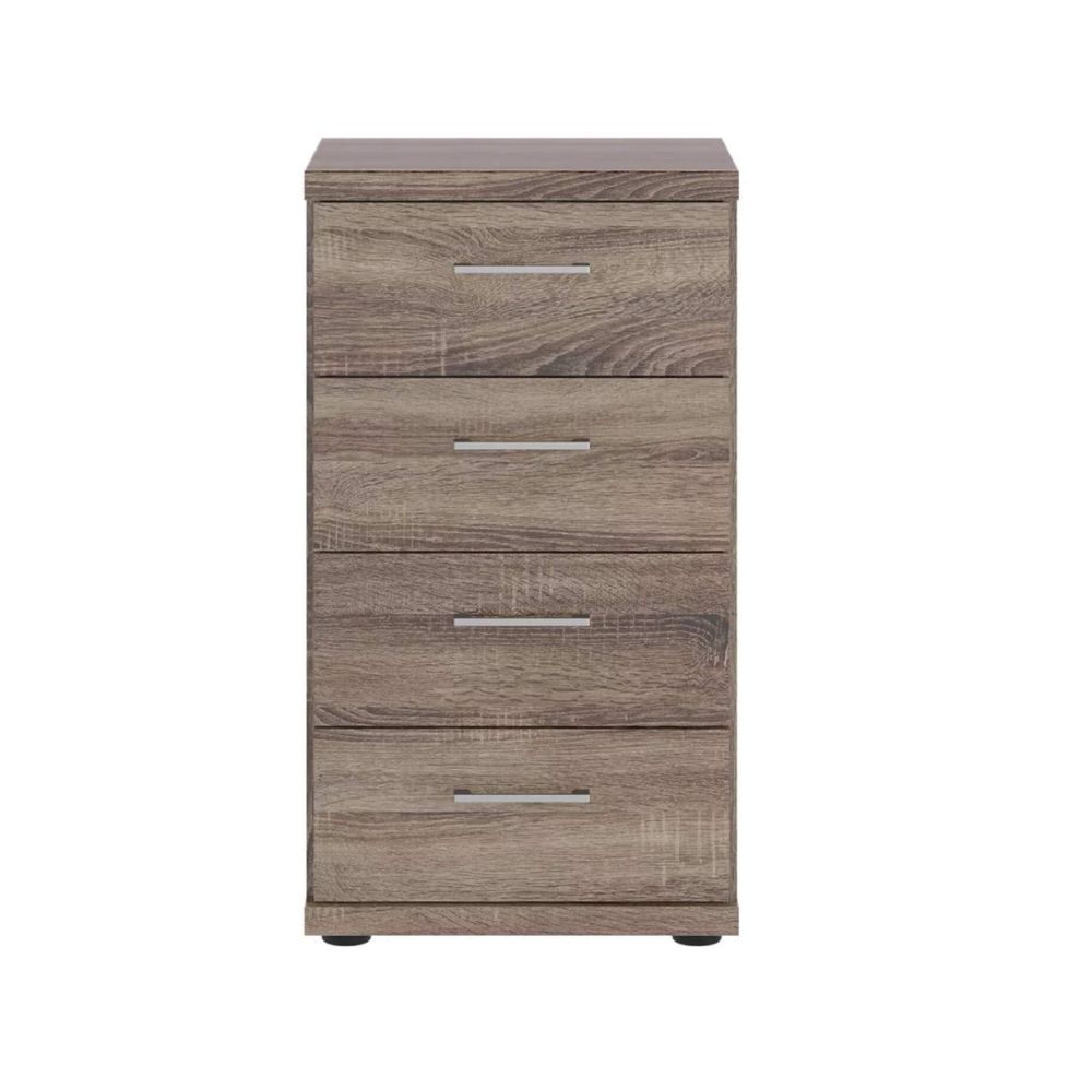 Wiemann Arco Nordic Oak 4 Drawer Chest-W47cm