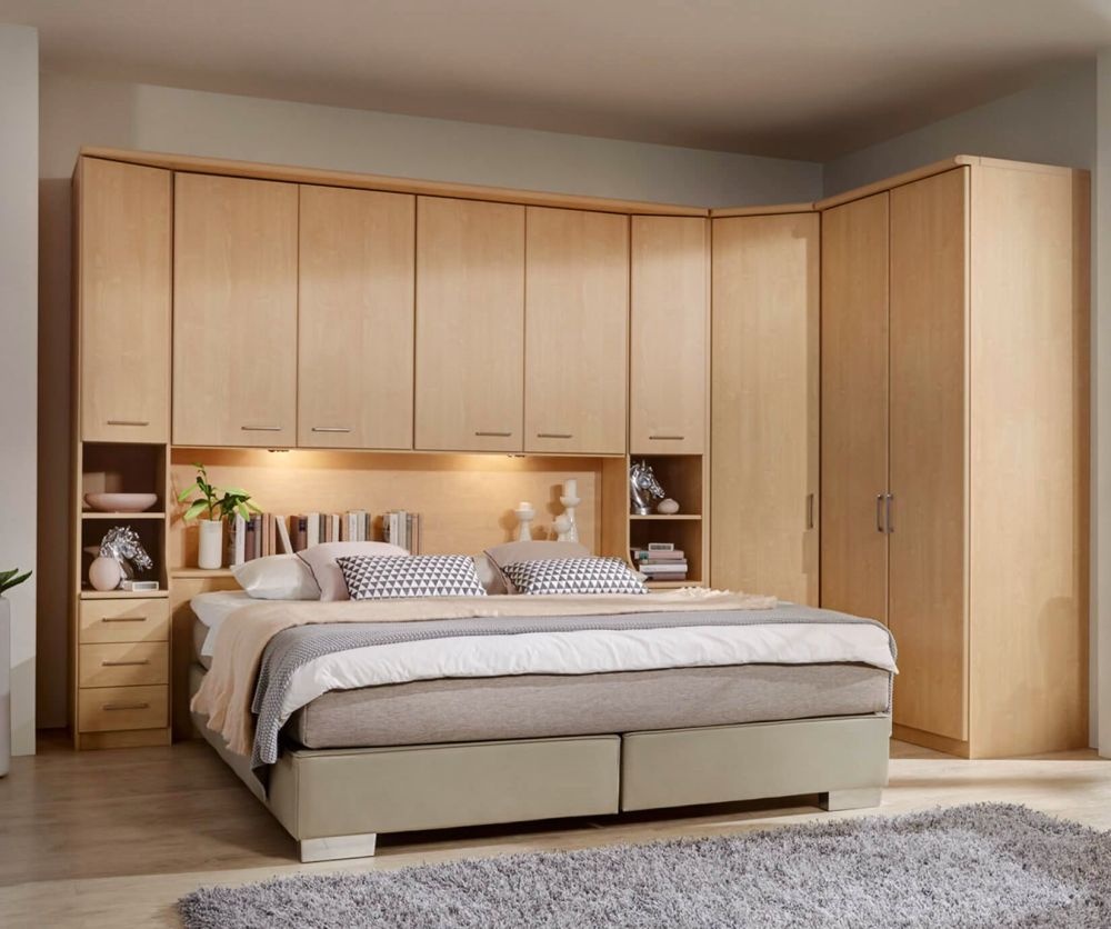 Wiemann Luxor4 Wooden Overbed Unit Suggestion 5&6