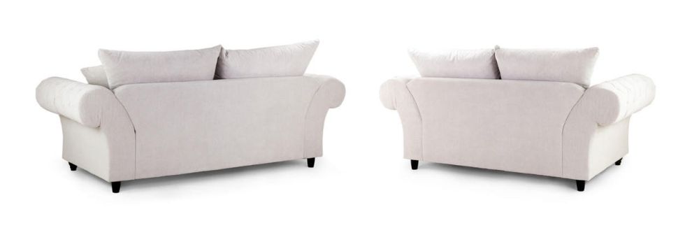 Mossley Fullback Stone Fabric 3+2 Sofa Set