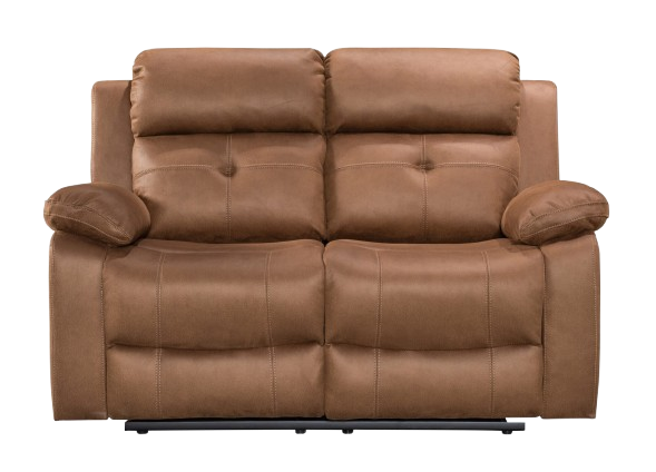 York Chestnut Fabric Recliner 3+2+1 Sofa Set