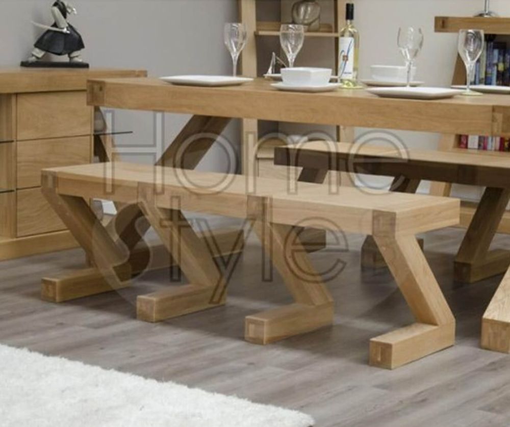 Homestyle GB Z Oak Designer Large Bench