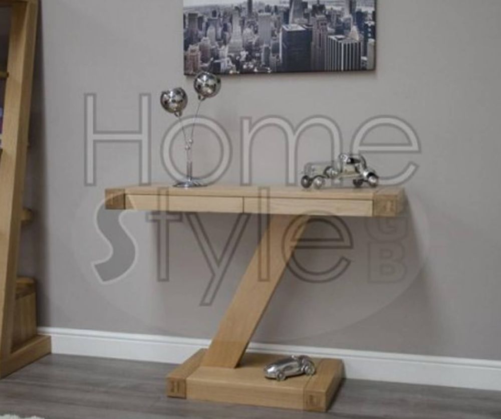Homestyle GB Z Oak Designer Modern Console Table