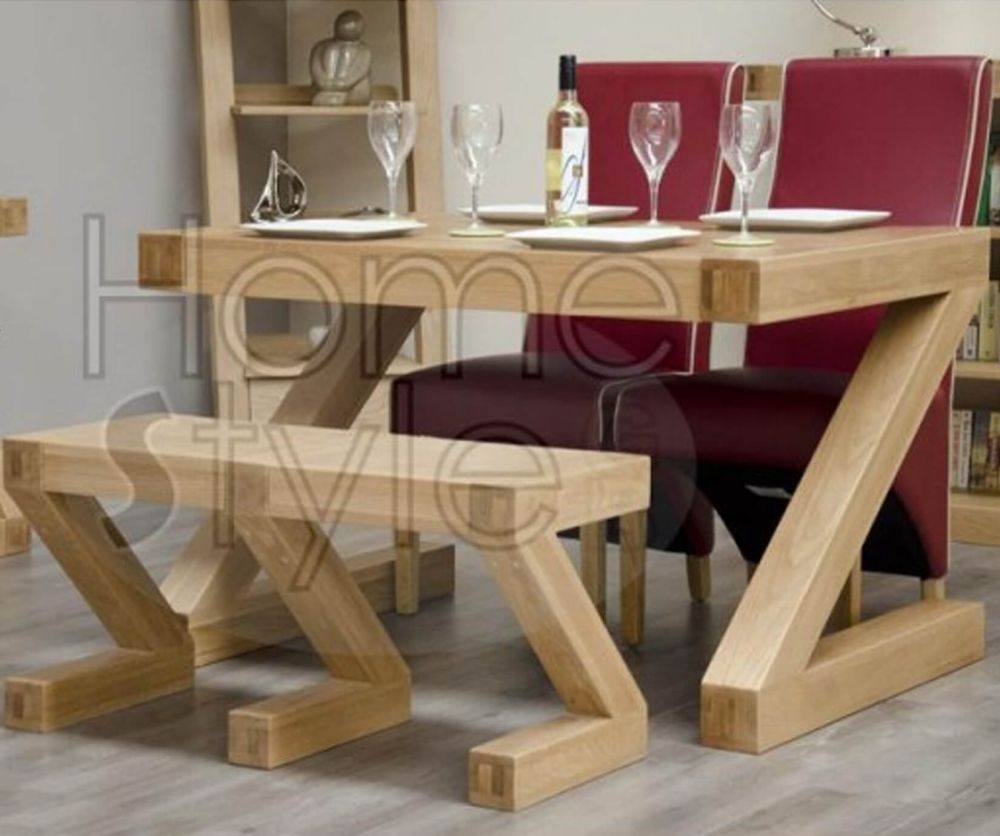 Homestyle GB Z Oak Designer Small Bench