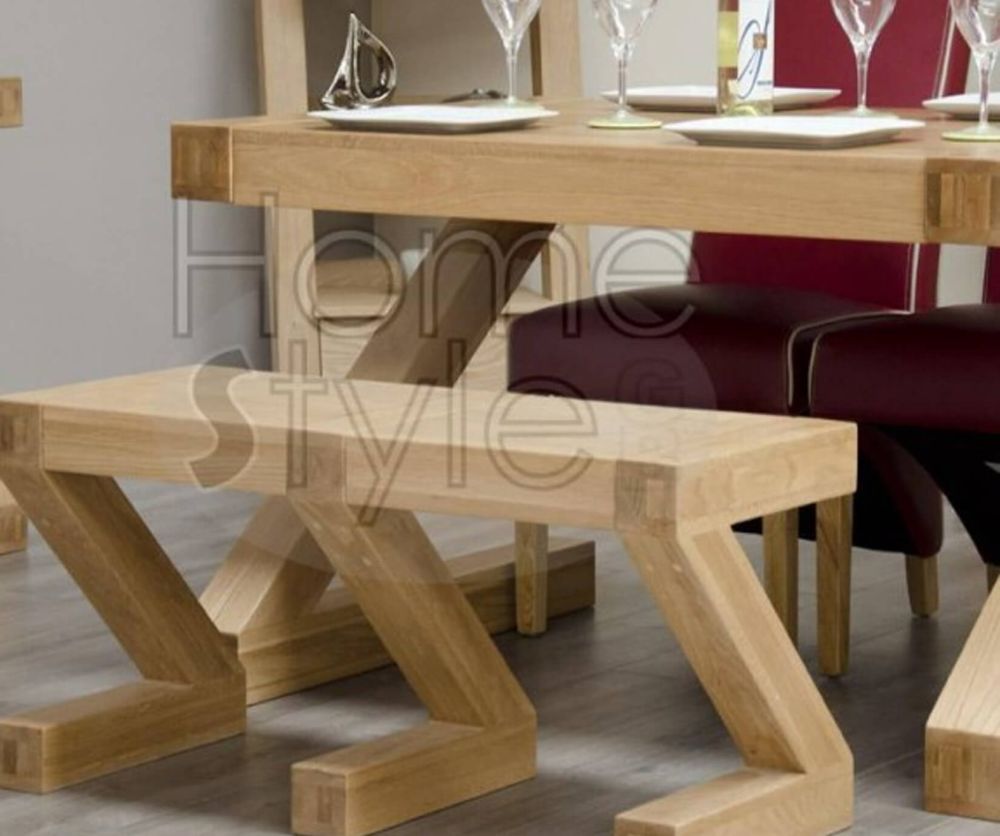 Homestyle GB Z Oak Designer Small Bench