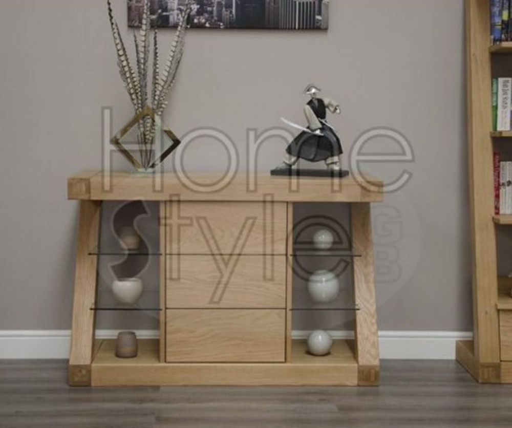 Homestyle GB Z Oak Designer Small Sideboard