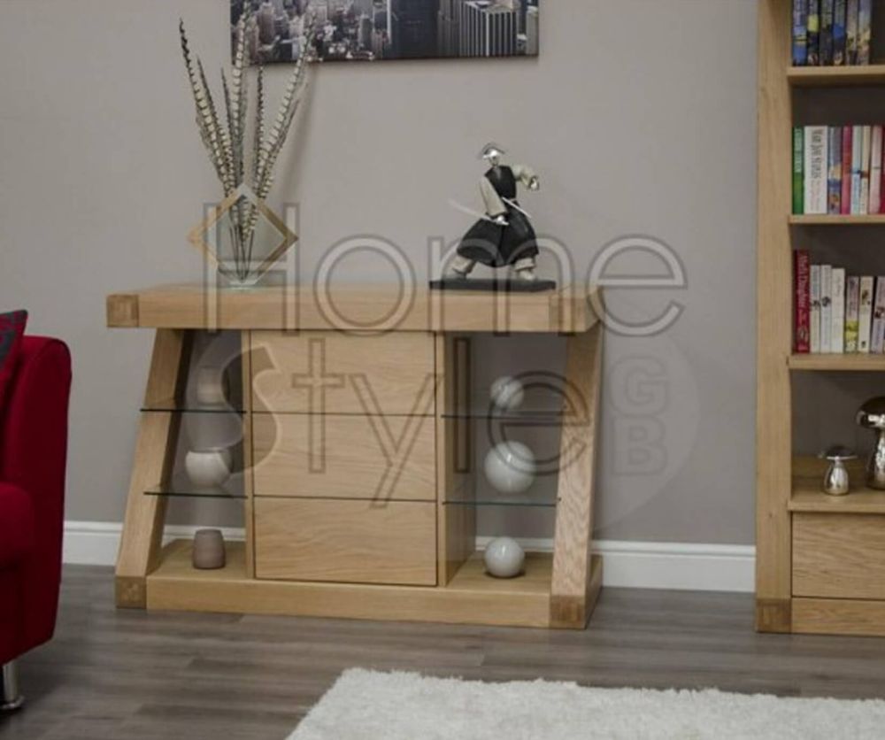 Homestyle GB Z Oak Designer Small Sideboard