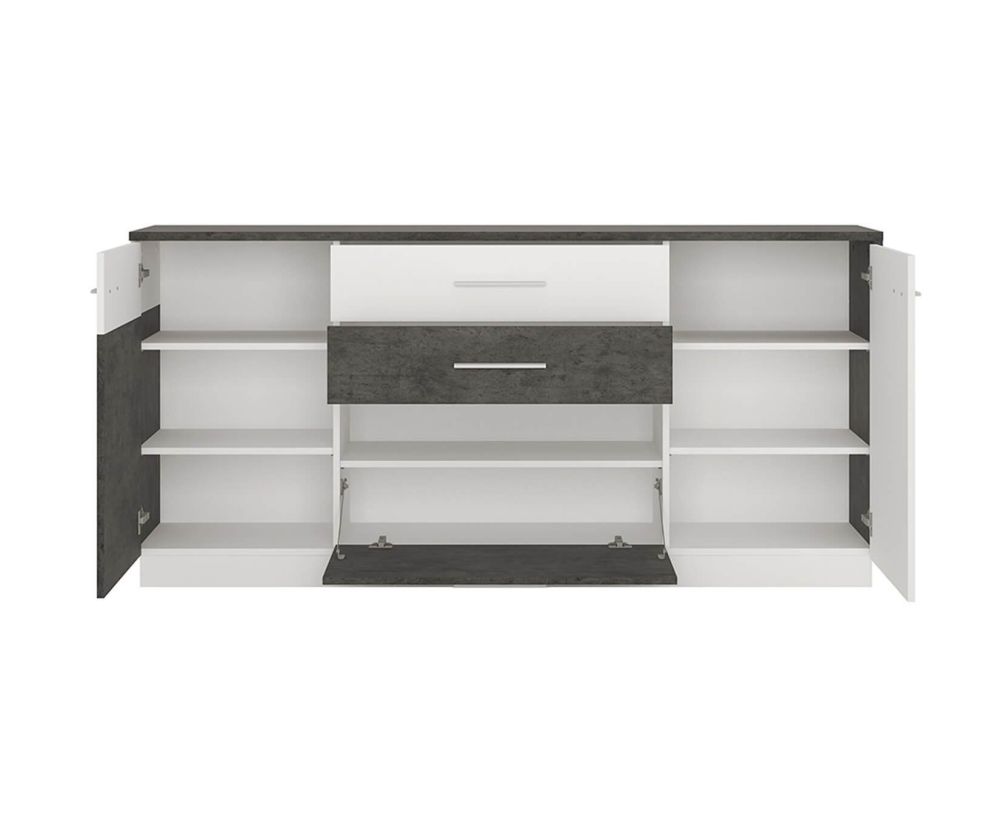 FTG Zingaro 2 Door 2 Drawer 1 Compartment Sideboard