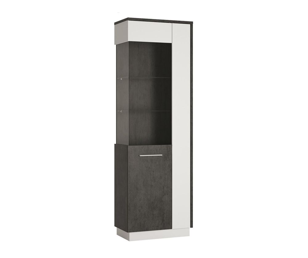 FTG Zingaro Tall Glazed Display Cabinet (LH)