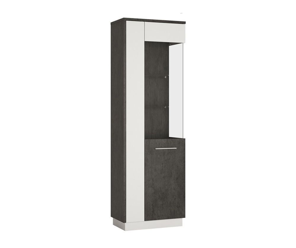 FTG Zingaro Tall Glazed Display Cabinet (RH)
